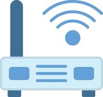 Router Flat Icon vector