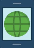 World Flat Icon vector