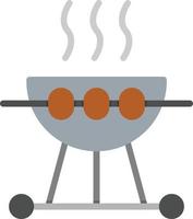 Barbecue Flat Icon vector