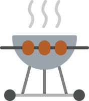 Barbecue Flat Icon vector