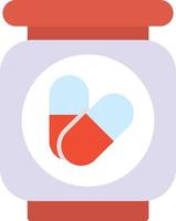 Painkiller Flat Icon vector