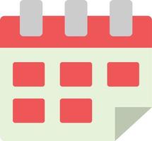 Calendar Flat Icon vector