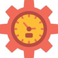 Time Management Flat Icon vector