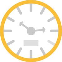 Clock Flat Icon vector