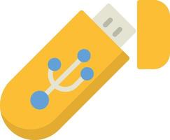 Usb Flat Icon vector