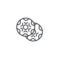 donut icons  symbol vector elements for infographic web