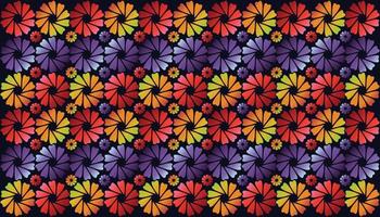 Painted flowers seamless vector background,repeating patterns,repeating patterns floral