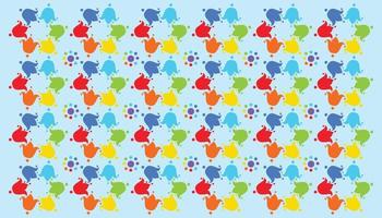Painted flowers seamless vector background,repeating patterns,repeating patterns floral