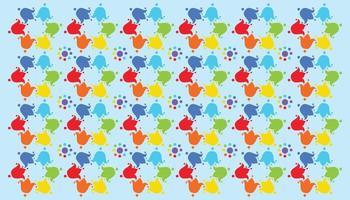 Painted flowers seamless vector background,repeating patterns,repeating patterns floral