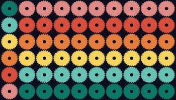 Painted flowers seamless vector background,repeating patterns,repeating patterns floral