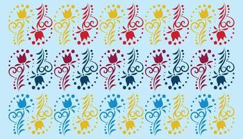 Painted flowers seamless vector background,repeating patterns,repeating patterns floral