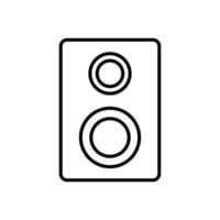 speaker icon vector design template