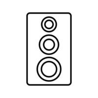 speaker icon vector design template