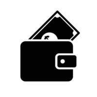 wallet icon vector design template