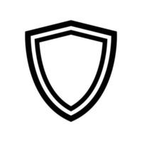 shield icon vector design template