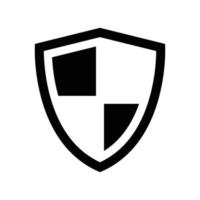 shield icon vector design template