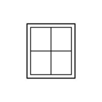 window icon vector design template