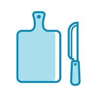 cutting board icon vector design template