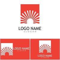 Sun Vector illustration Icon Logo Template design