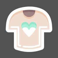 Sticker Stai Removal. related to Laundry symbol. simple design editable. simple illustration, good for prints vector