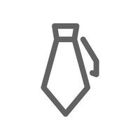 tie icon. minimal line icons, perfect for web design or business applications. Simple vector illustration.