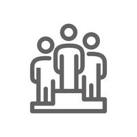 entrepreneur achievement icon. Perfect for web design or business applications. Simple vector illustration.