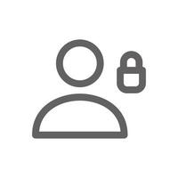 User icon to add member. perfect for web design or user interface applications. Simple vector illustration.