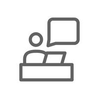 entrepreneur services icon. Perfect for web design or business applications. Simple vector illustration.