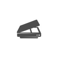 Scanner icon design illustration vector