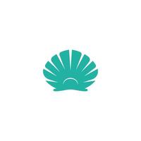 Shell icon logo design illustration vector