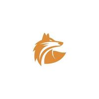 Fox icon logo design illustration vector
