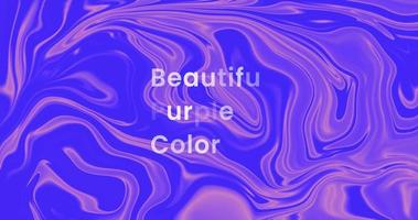Beautiful Purple Color with Abstract Fluid Pattern motion video