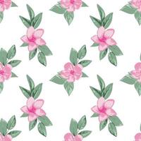 Floral Seamless vector illustration pattern background. Design for use all over textile fabric print wrapping paper and others. Vintage spring flower repeatable print design ready to print graphic