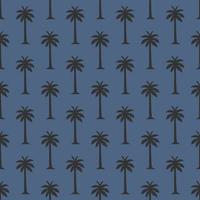 palmeras tropicales exóticas plantas patrón sin fisuras. diseño para uso textil de fondo en todo el papel de envoltura de impresión de tela y otros. vector