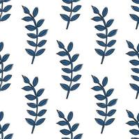 Tropical Exotic vector illustration Leaves pattern. Design for use background Textile all over fabric print wrapping paper and others.