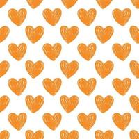 Abstract seamless vector pattern of love hearts. Design for use background Textile all over fabric print wrapping paper and others.