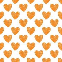 Abstract seamless vector pattern of love hearts. Design for use background Textile all over fabric print wrapping paper and others.