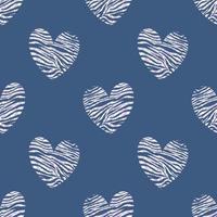 Abstract seamless vector pattern of love hearts. Design for use background Textile all over fabric print wrapping paper and others.