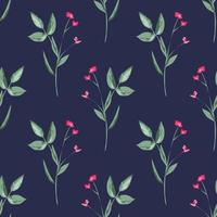 Floral Seamless vector illustration pattern background. Design for use all over textile fabric print wrapping paper and others. Vintage spring flower repeatable print design ready to print graphic