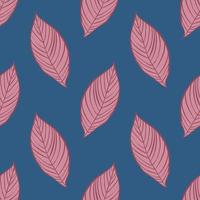 Tropical Exotic vector illustration Leaves pattern. Design for use background Textile all over fabric print wrapping paper and others.