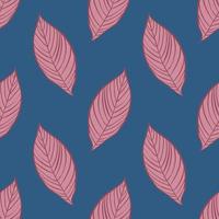 Tropical Exotic vector illustration Leaves pattern. Design for use background Textile all over fabric print wrapping paper and others.