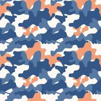 Texture military camouflage repeats seamless Vector Pattern For fabric, background, wallpaper and others