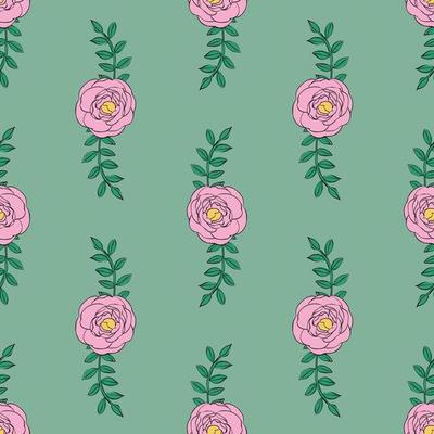 Floral Seamless vector illustration pattern background. Design for use all  over textile fabric print wrapping paper and others. Vintage spring flower  repeatable print design ready to print graphic 11387690 Vector Art at