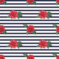 Floral Seamless vector illustration pattern background. Design for use all over textile fabric print wrapping paper and others.