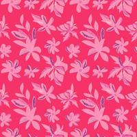 Floral Seamless vector illustration pattern background. Design for use all over textile fabric print wrapping paper and others.