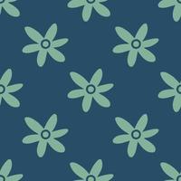 Floral Seamless vector illustration pattern background.