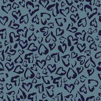 Abstract seamless vector pattern of love hearts. Design for use background Textile all over fabric print wrapping paper and others.