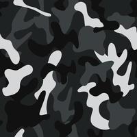 el camuflaje militar de textura repite el patrón vectorial sin costuras para tela, fondo, papel tapiz y otros vector