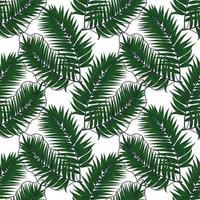 Tropical Exotic vector illustration Leaves pattern. Design for use background Textile all over fabric print wrapping paper and others.