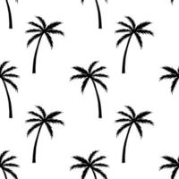 palmeras tropicales exóticas plantas patrón sin fisuras. diseño para uso textil de fondo en todo el papel de envoltura de impresión de tela y otros. vector